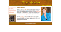 Desktop Screenshot of francegauthier.com
